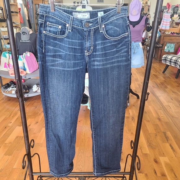BKE Denim Taylor Dark Wash Jeans Size 28 - Picture 1 of 8